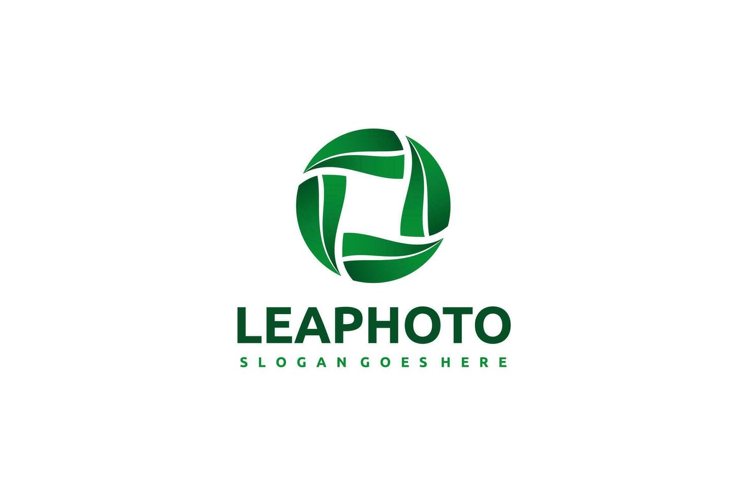 Logotipo de fotografía vector