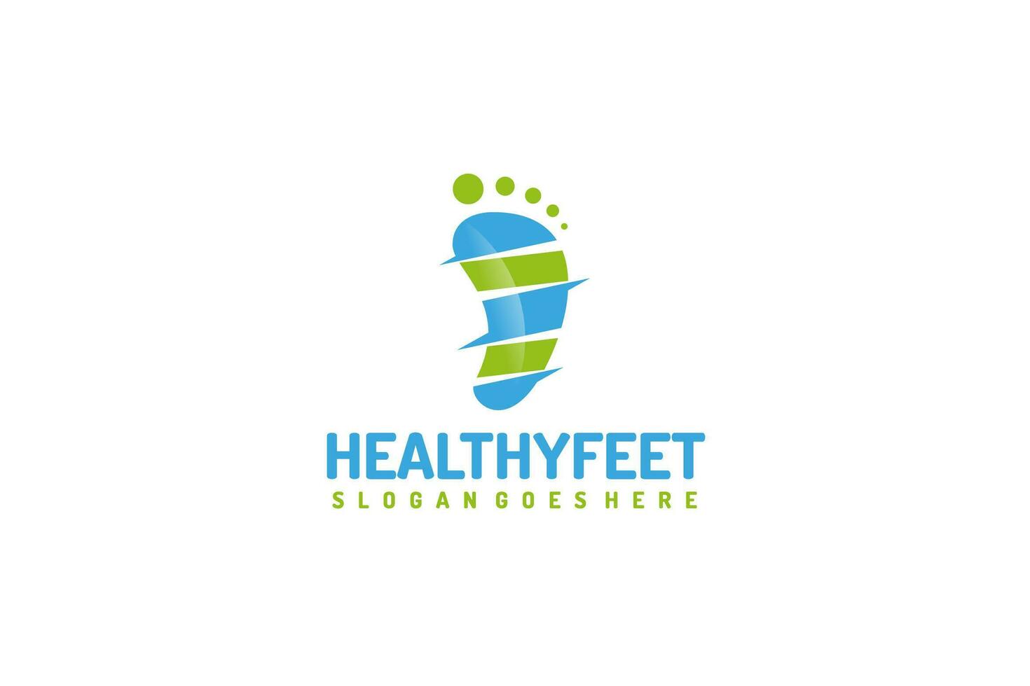 Healthy Feet Logo vector