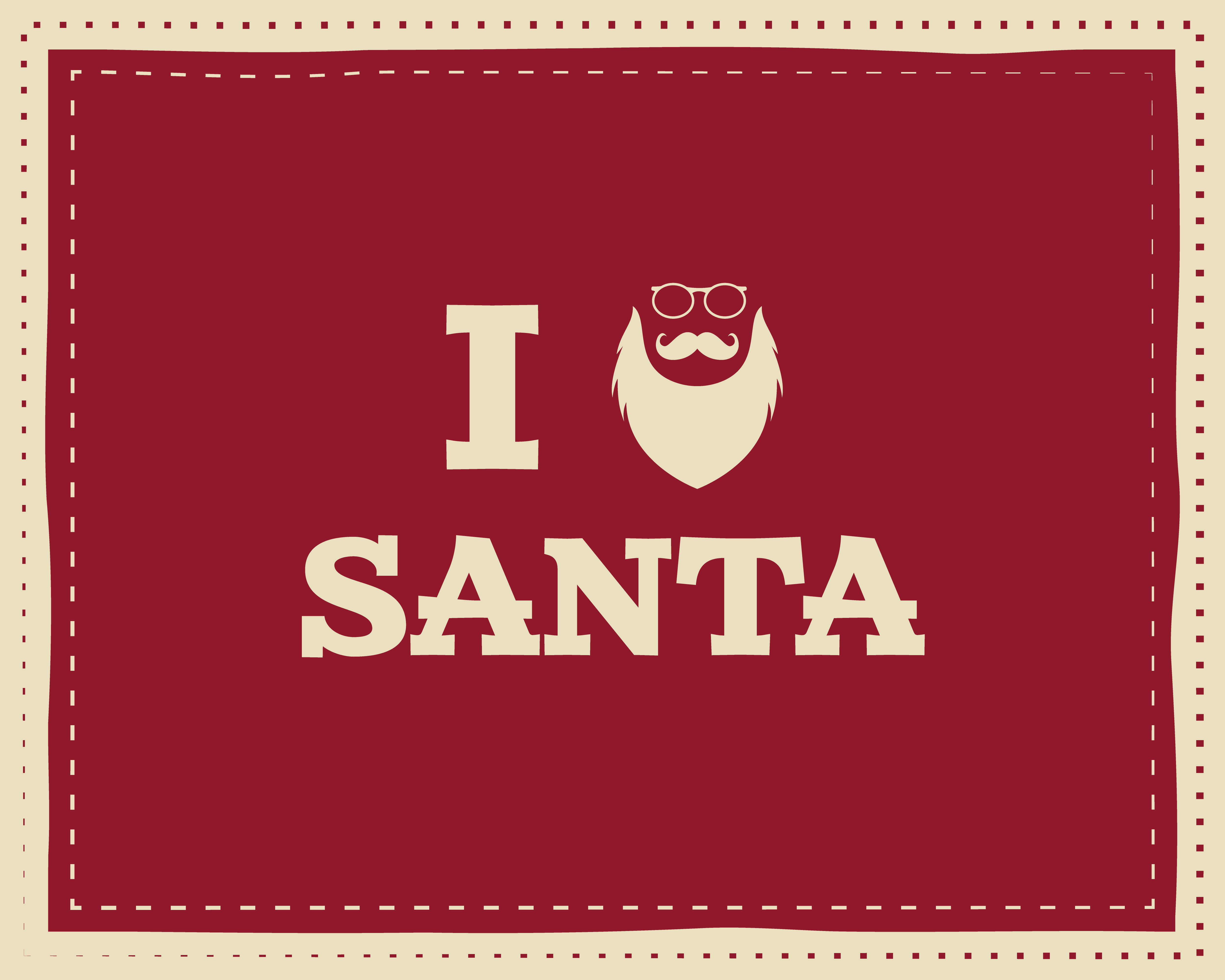 Christmas Unique Funny Sign Quote Background Design For Kids Love Santa Nice Bright Palette Red And White Colors Can Be Use As Flyer Banner Poster Xmas Card Vector Download Free