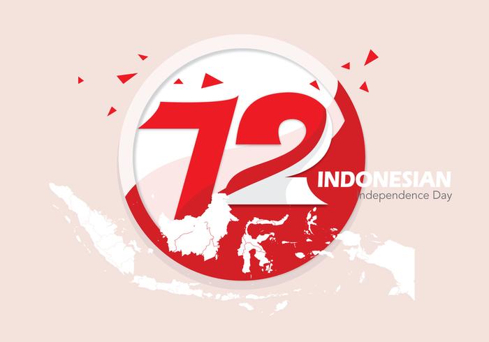 Vector del orgullo de Indonesia