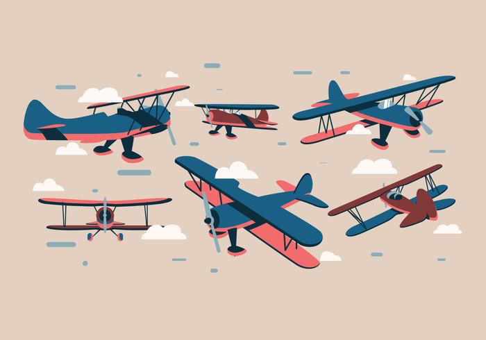 biplane vol 2 vector