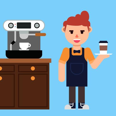 Barista 2 vector