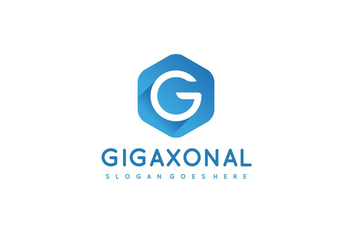 G Logotipo vector