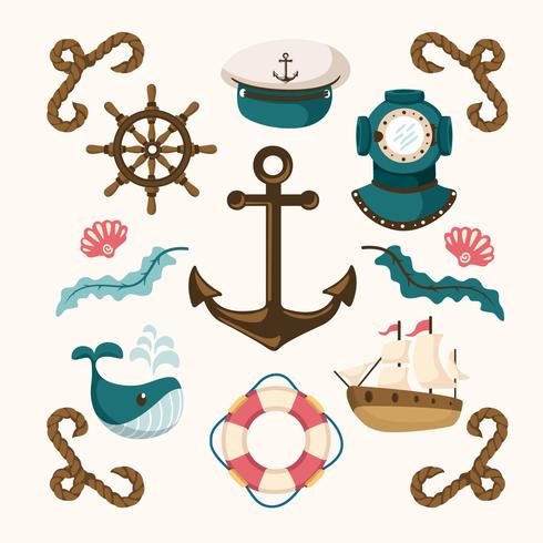 Nautical Elements vector