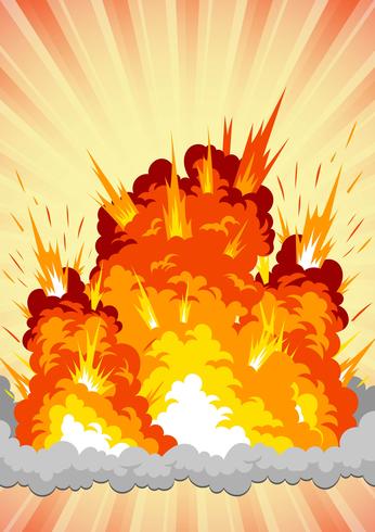 Bomb Explosion vector