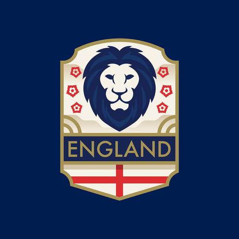 England World Cup Soccer Badges vector