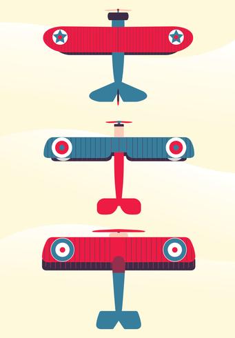 Biplane Vector Pack