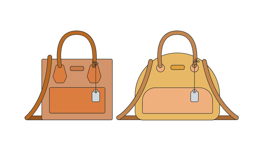 Vector de bolsos