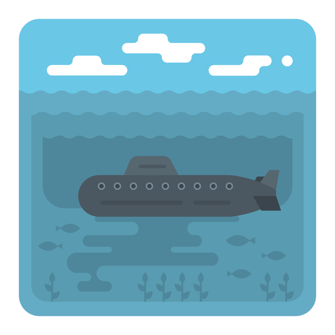 Submarino vector