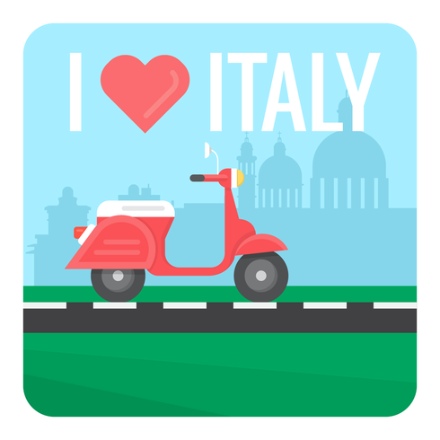 Italy vector