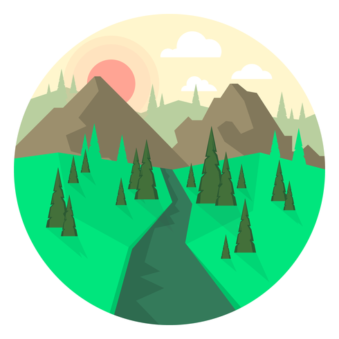 Landscape Design vector