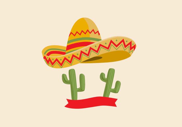 Ilustración de vector de sombrero