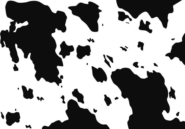 vector de fondo de impresión de vaca