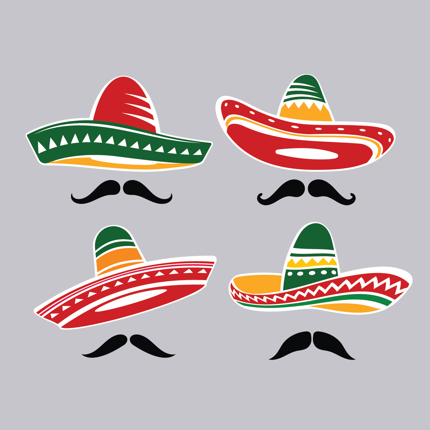 Сомбреро шляпа Мексика вектор
