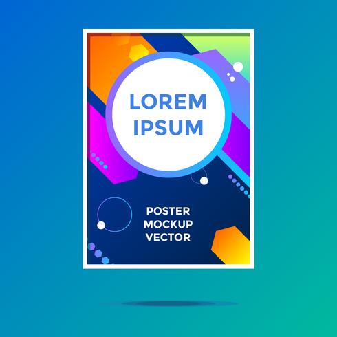 Poster Mockup Vector