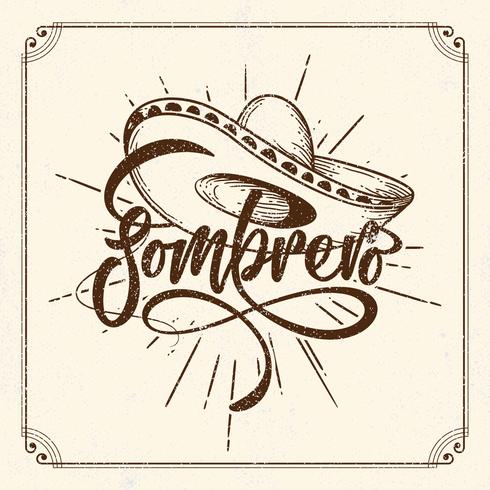 Sombrero Illustration vector