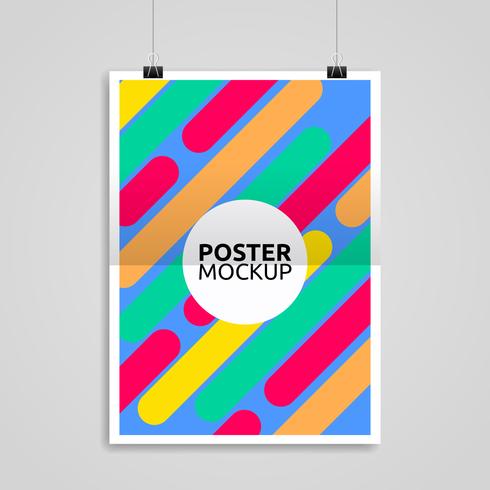 Poster Mockup Vector