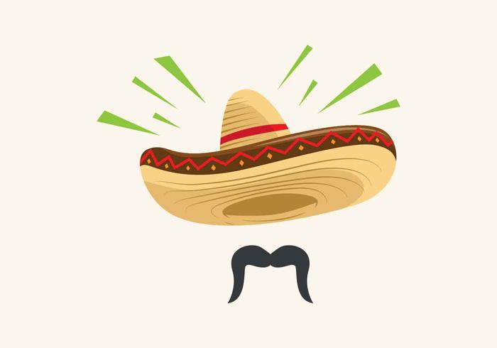 Ilustración de vector de sombrero