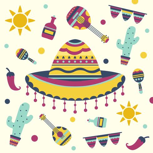 Mexican Element Vector
