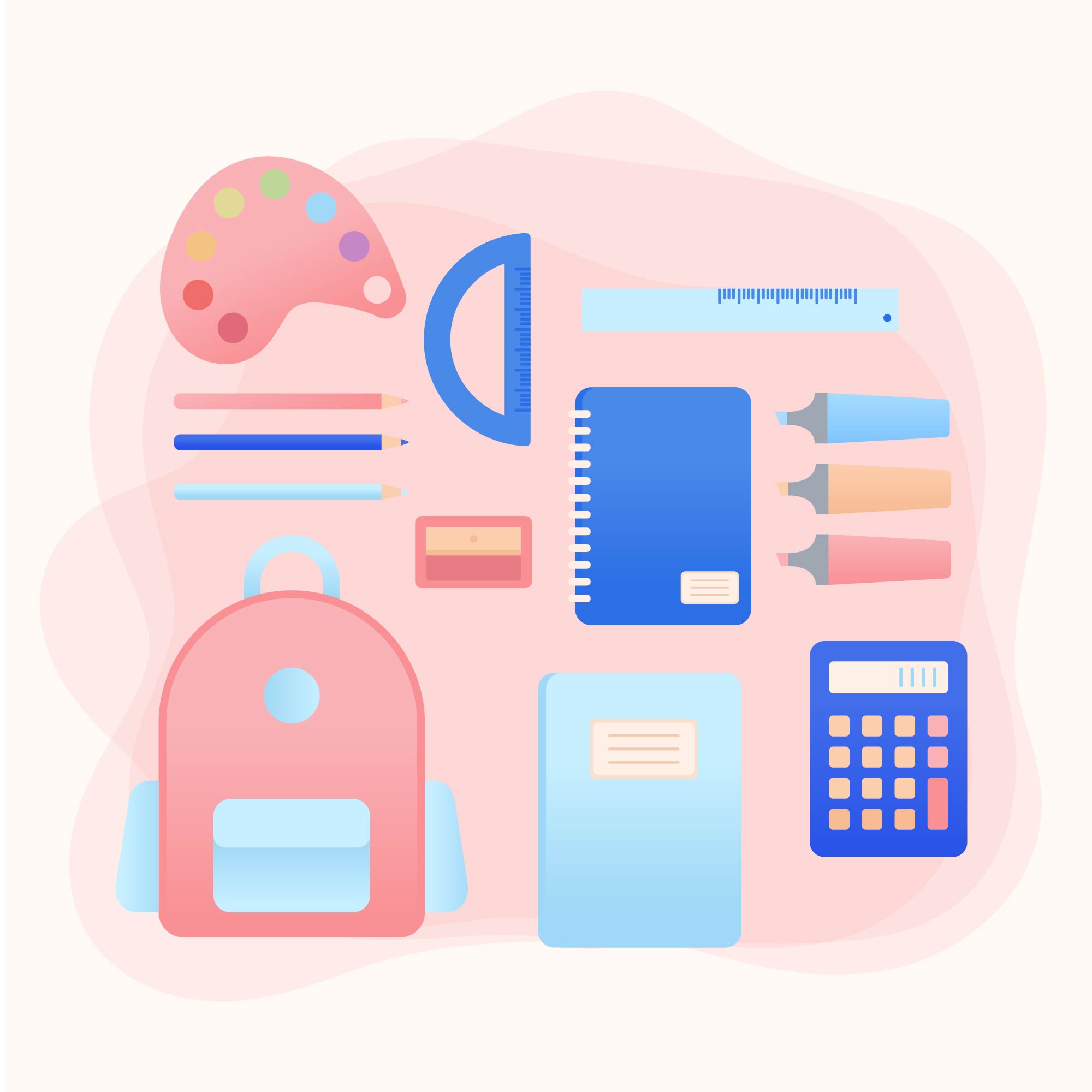 School Supplies Vector 226006 Vector Art at Vecteezy