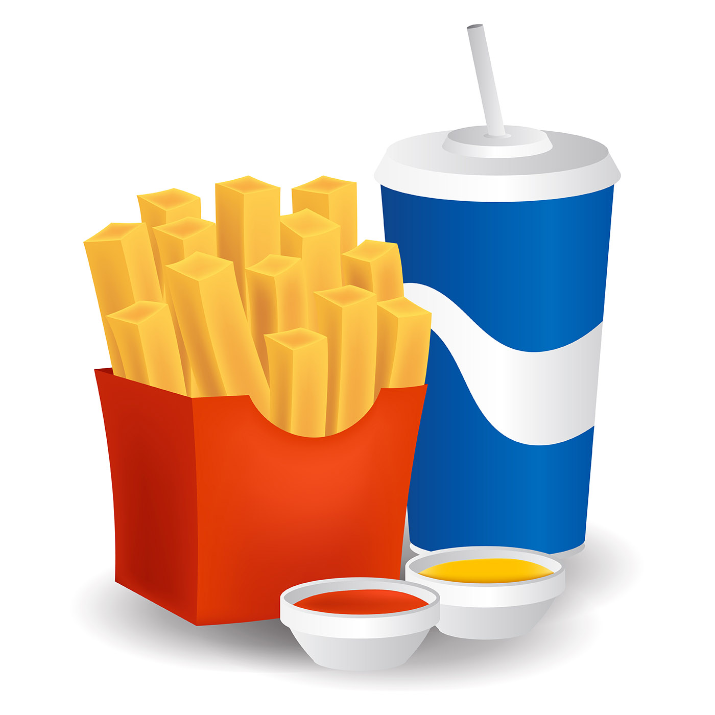 Realistic Fast Food - Download Free Vectors, Clipart ...