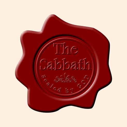 Vector Wax Seal The Sabbath