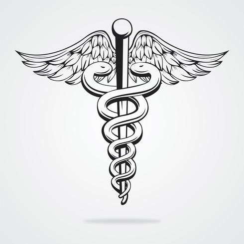 Snake And Staff Medical Symbol