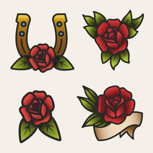 Red Rose Vector 