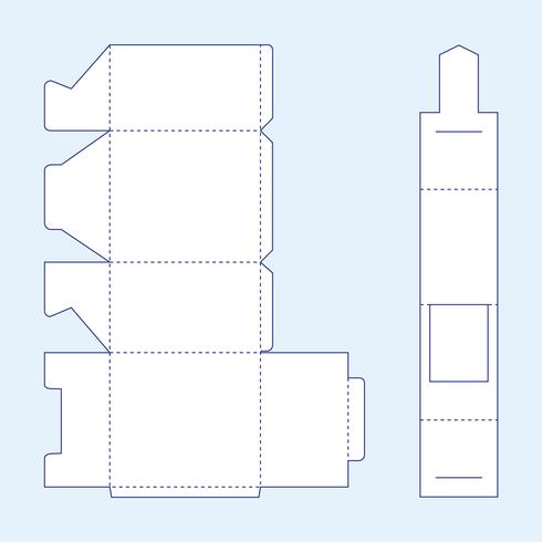 Packaging Templates vector
