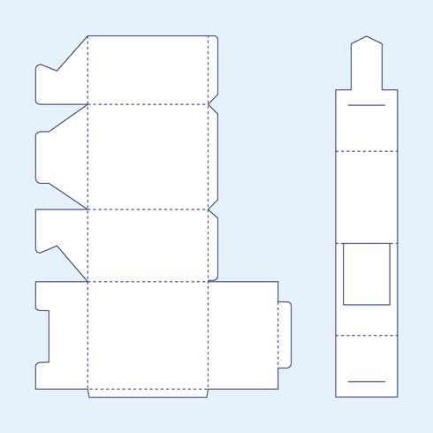 Packaging Templates vector