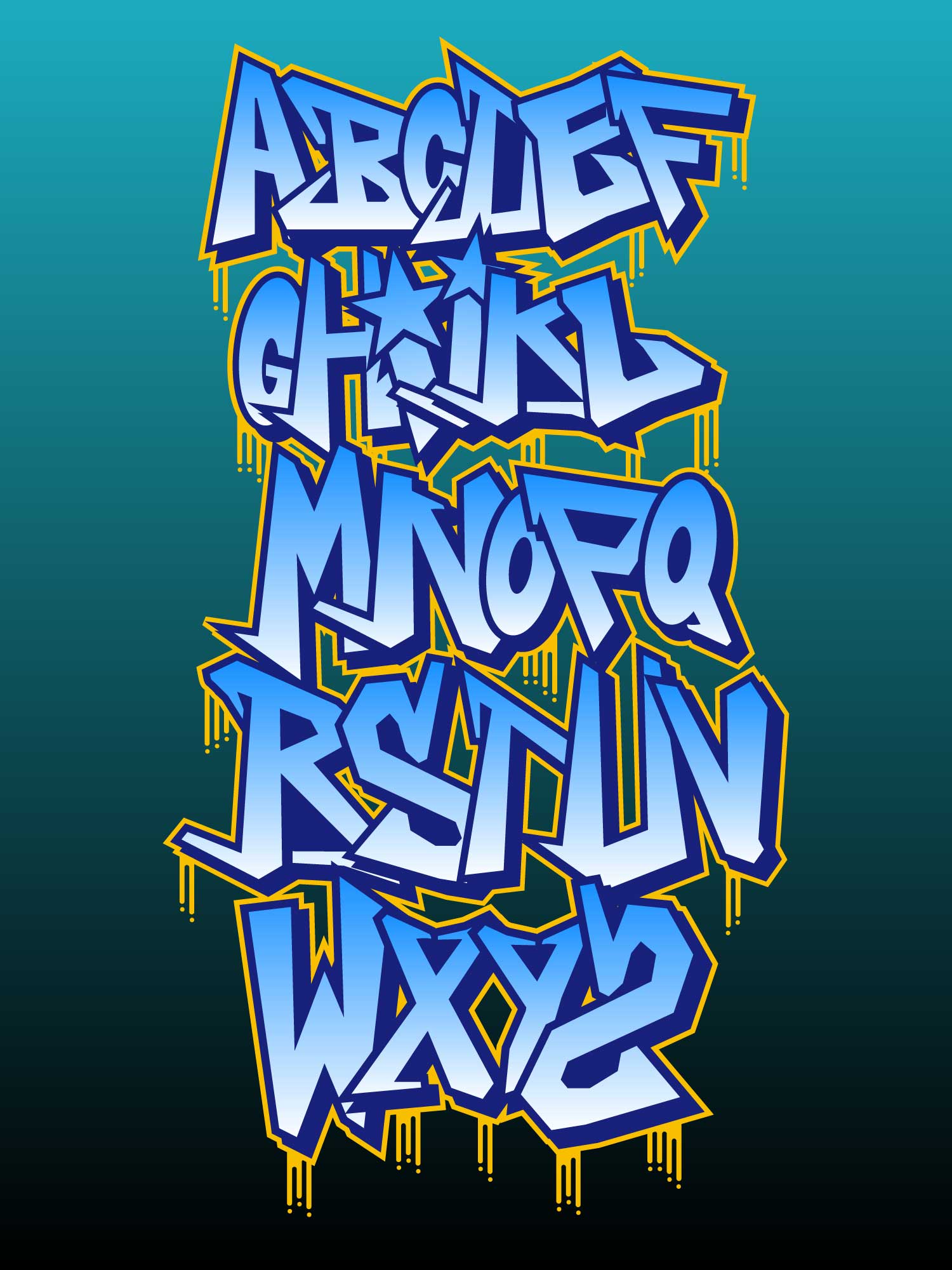 graffiti letters