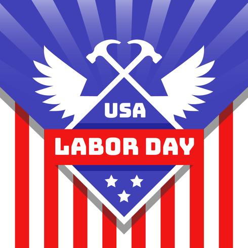 Labor Day USA Vector