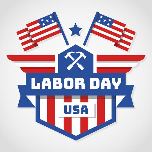Labor Day USA Vector