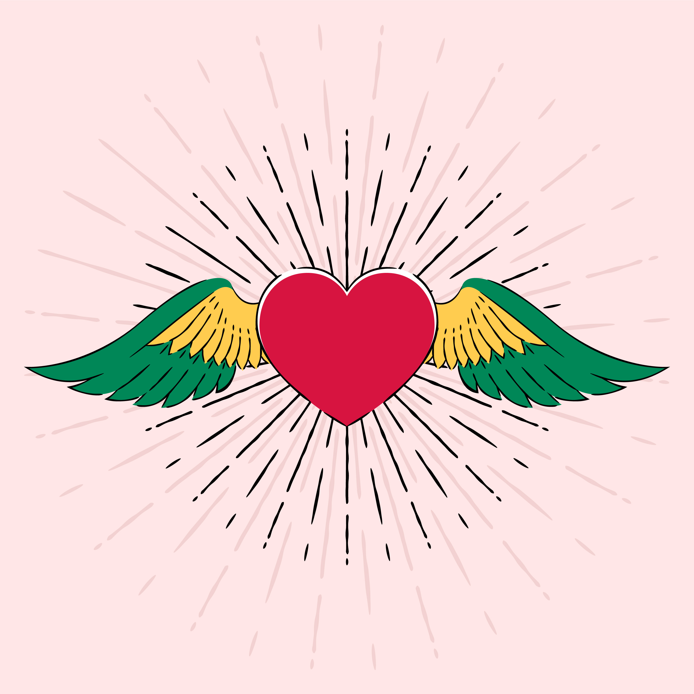 Tattoo Heart With Wings Old School Retro Vector Illustration 226624 Vector Art at Vecteezy Tattoo Heart With Wings Old School Retro Vector Illustration 226624 Vector Art at Vecteezy