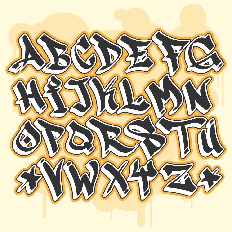 Easy Alphabet Graffiti Alphabet Graffiti Alphabet Styles Graffiti ...