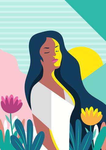 Women Of Color vector