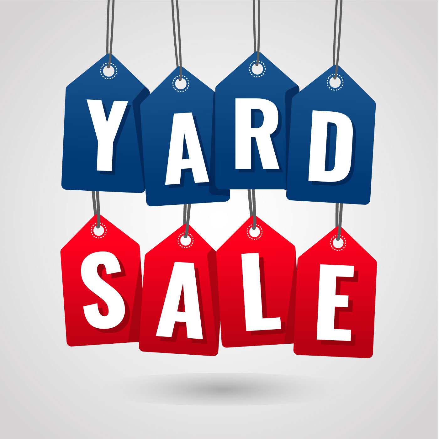 Yard Sale Hanging Tag Label 227369 Vector Art at Vecteezy