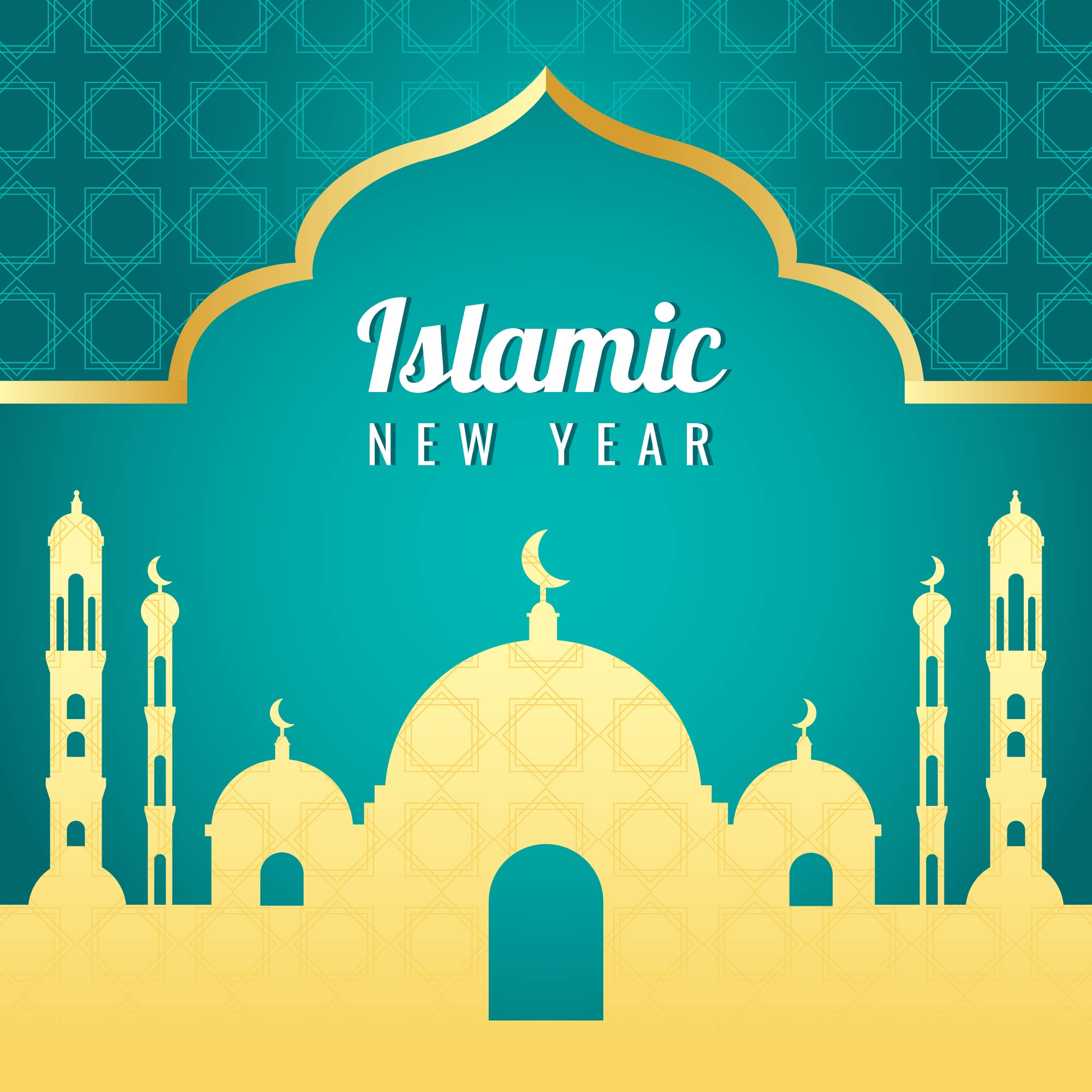 Islamic New Year Vector 227404 Vector Art at Vecteezy