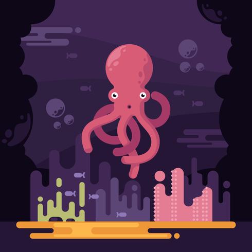 Pulpo vector