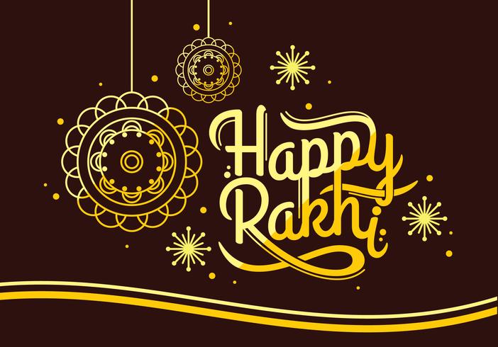 Happy Rakhi vector