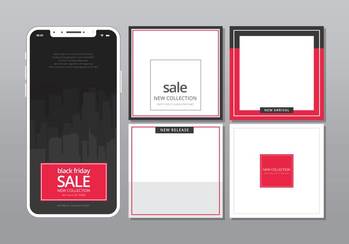 Instagram Sale Template Ready To Use Download Free Vectors
