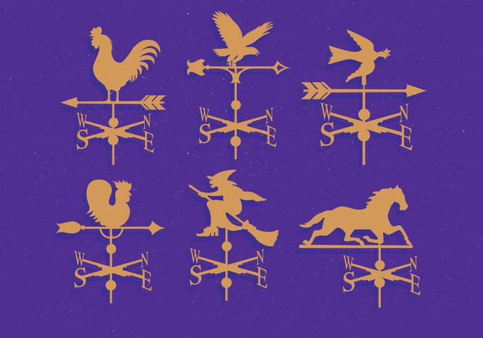 Weather Vane Vector