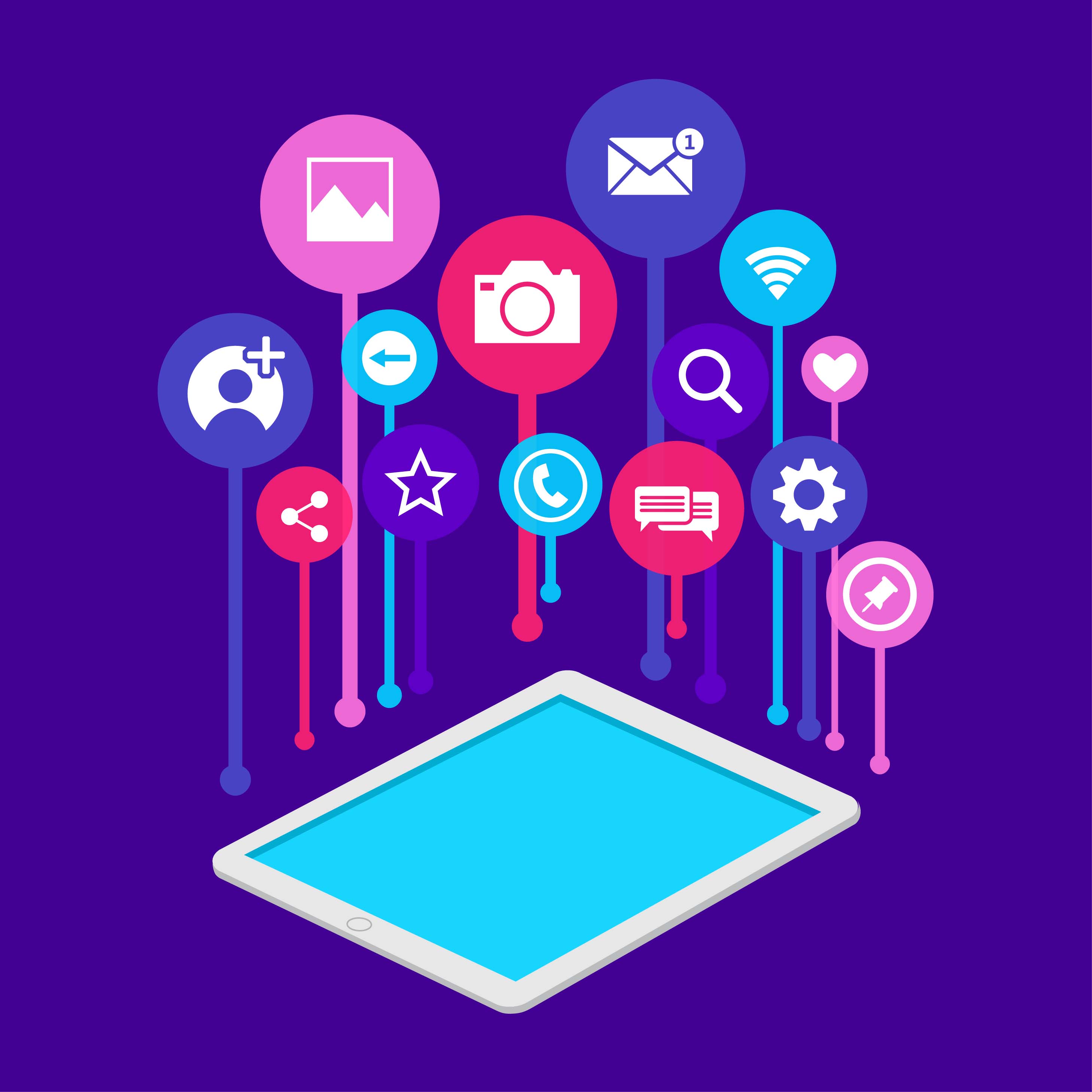 Social Media Icons 228407 Vector Art at Vecteezy