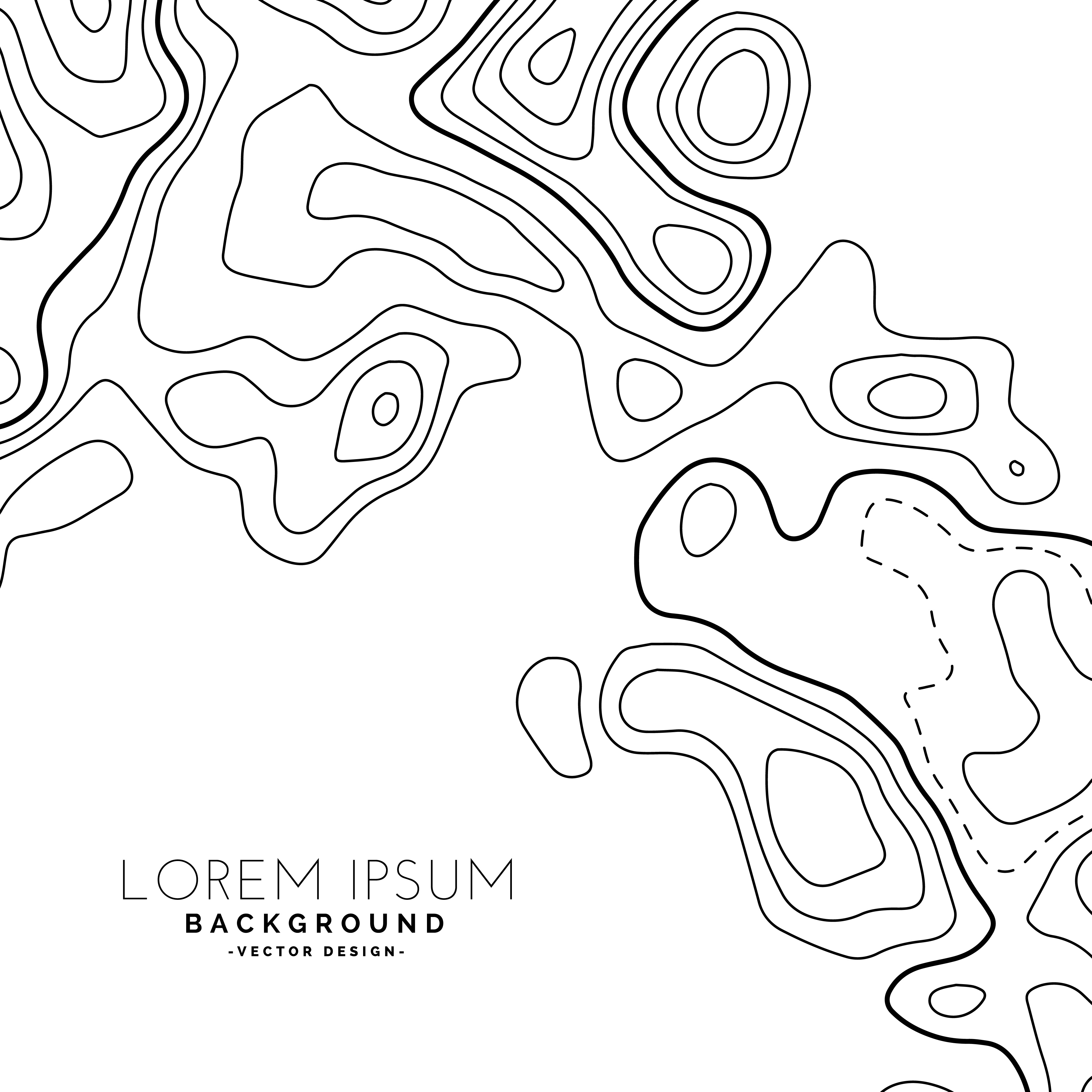 topographic map diagram vector design Download Free Vector Art, Stock