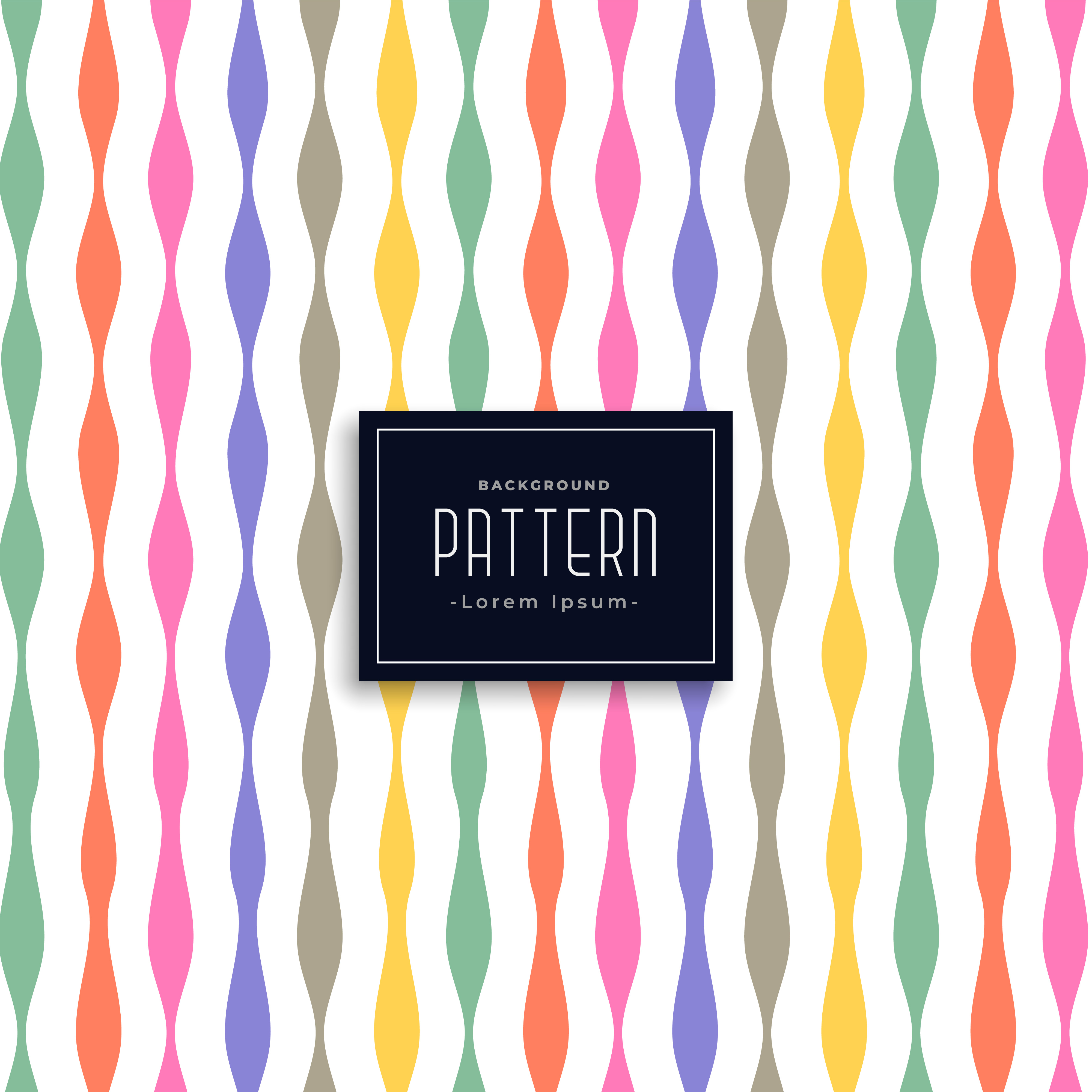 Download colorful ribbon style birthday pattern background ...