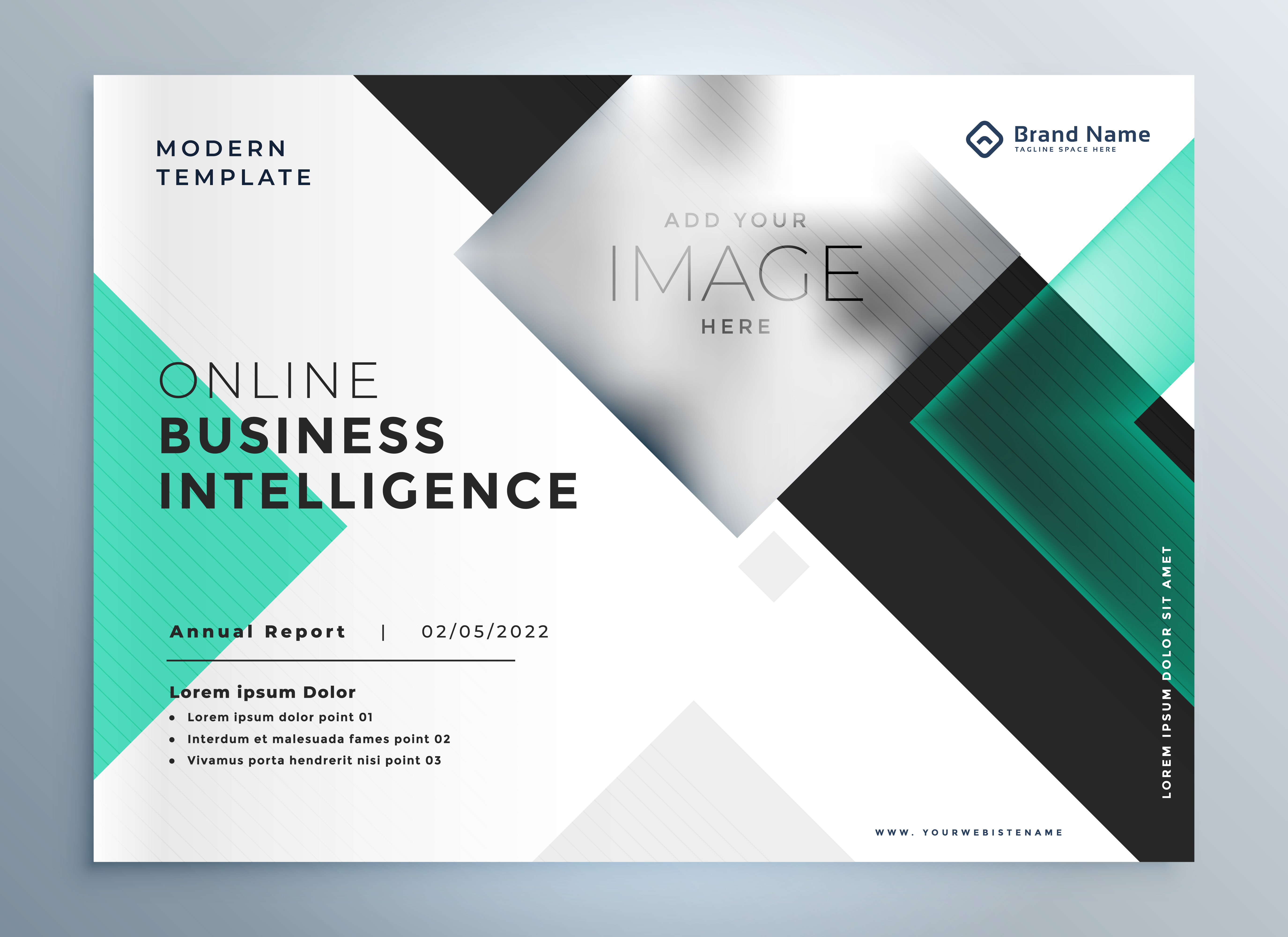 elegant professional business brochure  presentation 