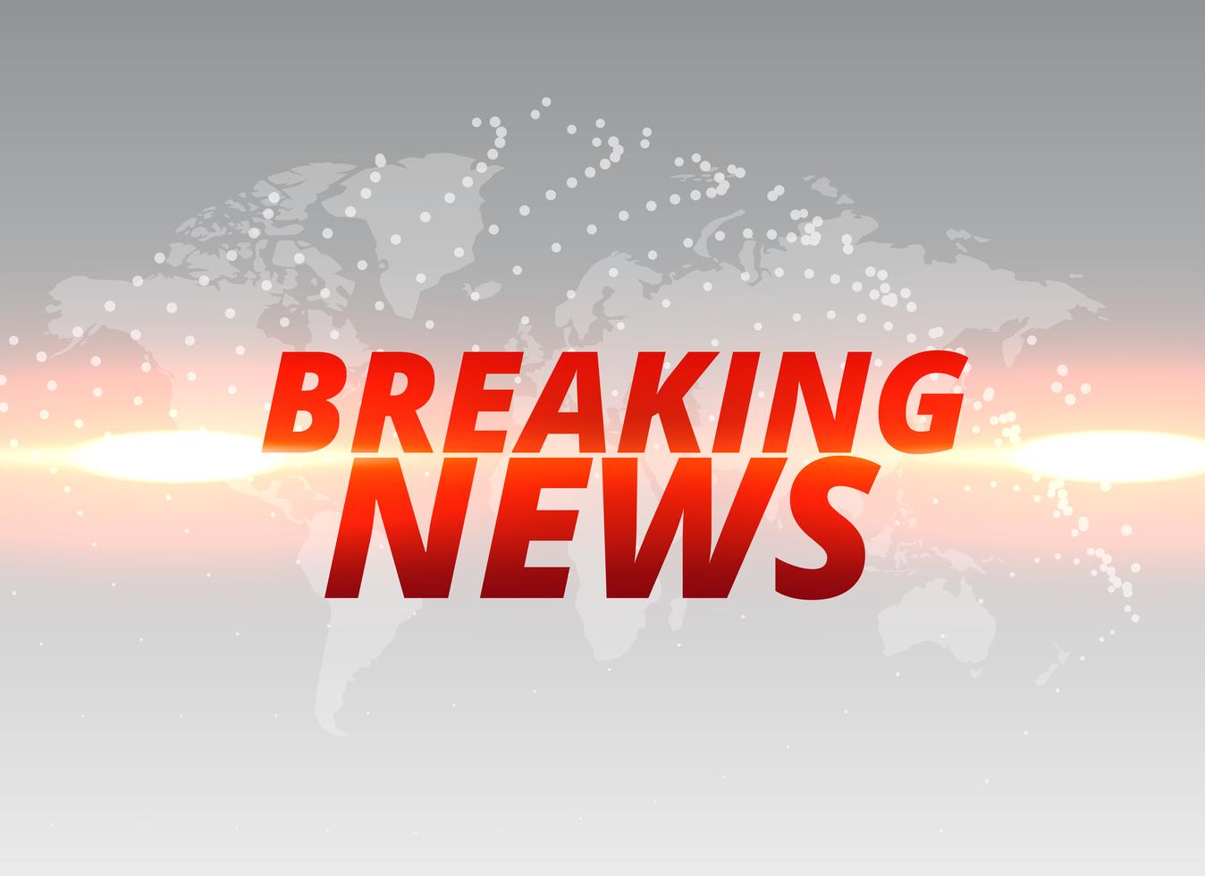 breaking news tv concept backdrop banner - Download Free Vector Art