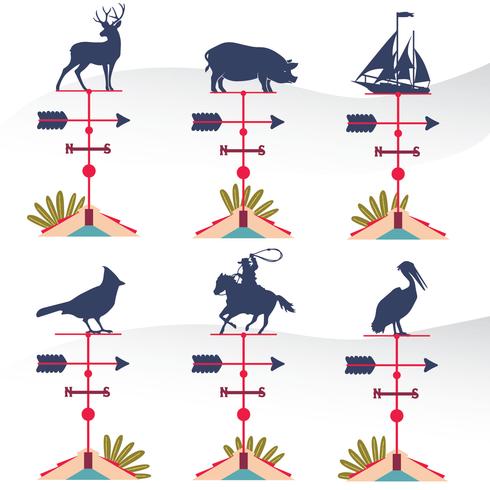 Weather Vane Vector Pack