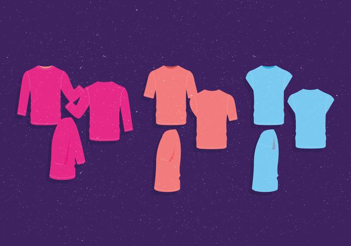 T shirt Man Model Vector