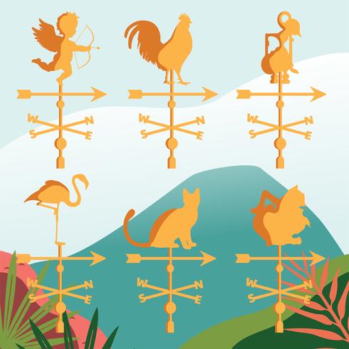Weather Vane Vector Pack